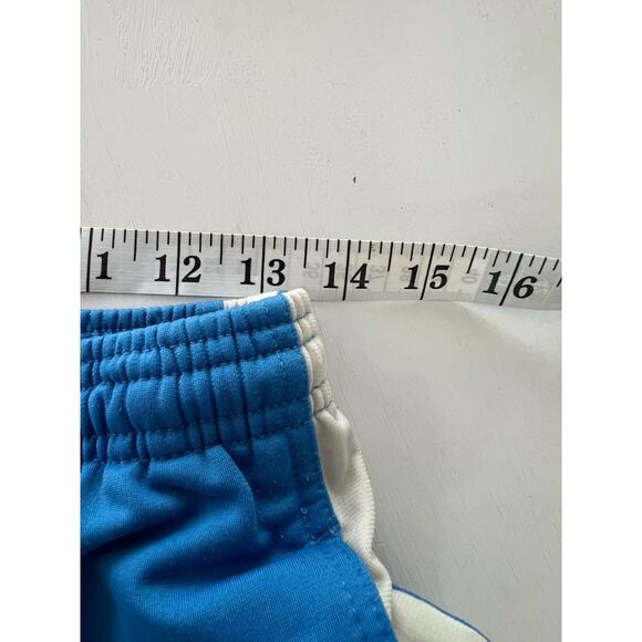 Y2K Puma Tracksuit 2 Piece Jacket Sweatpants Women’s Sz Medium Cream & Blue - Picture 11 of 16